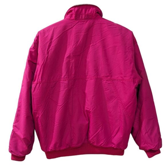Vtg 90s Patagonia Fleece Lined Softshell Ski Jacket Made in Usa Hot Pink 10 S - Picture 3 of 8